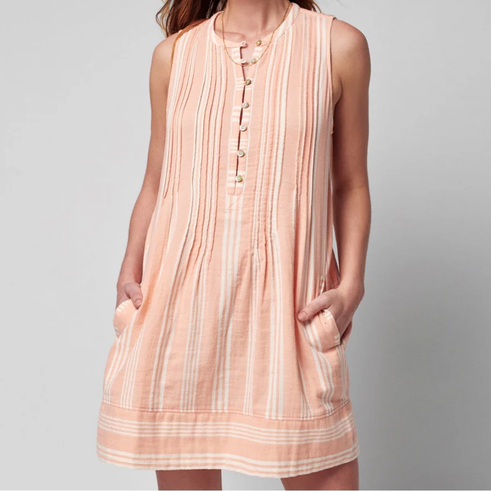 Faherty Isha Organic Cotton Dress